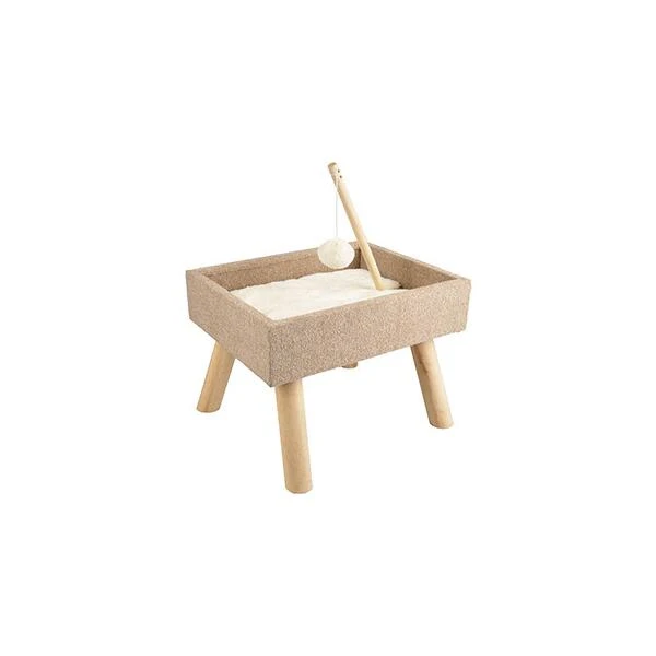 Scandi Kattenbed - Beige 3 Scandi Kattenbed - Beige