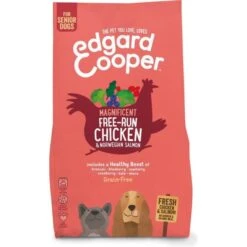 Edgard & Cooper Hondenvoer Senior Met Verse Scharrelkip En Noorse Zalm - 7 Kg