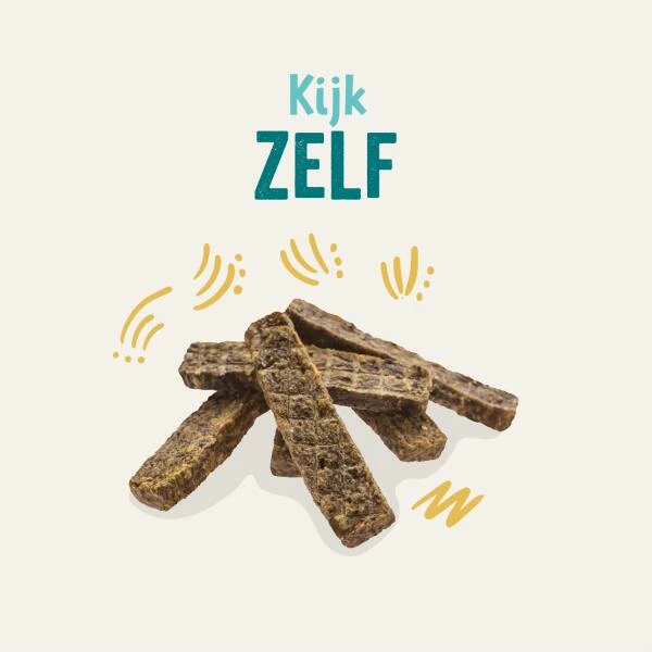 Edgard & Cooper Hondensnack Jerky Sappige Kip - 150 G 4 Edgard & Cooper Hondensnack Jerky Sappige Kip - 150 G - Afbeelding 2