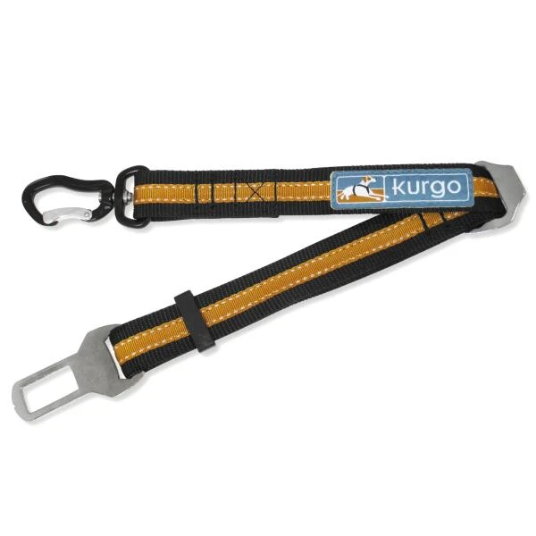 Autogordel Kurgo - Zwart/oranje 3 Autogordel Kurgo - Zwart/oranje
