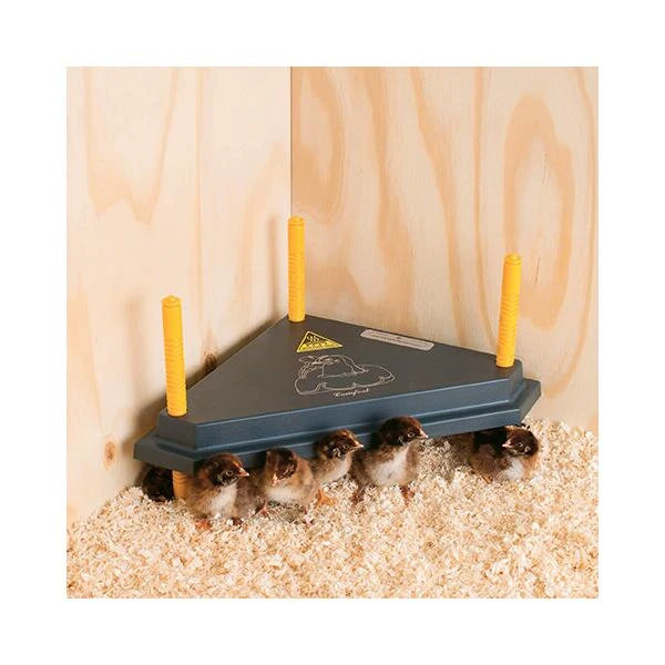 Warmteplaat Voor Kuikens Hoekmodel - 30 X 30 Cm 3 Warmteplaat Voor Kuikens Hoekmodel - 30 X 30 Cm