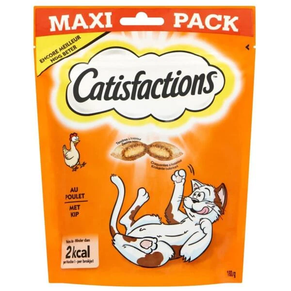 Catisfactions Kattensnoepjes Met Kip - 180 Gram 3 Catisfactions Kattensnoepjes Met Kip - 180 Gram