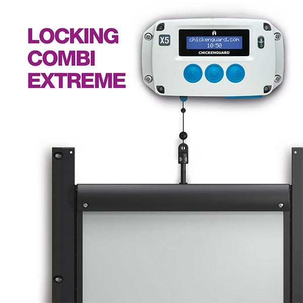 Chickenguard Extreme Automatische Deurwachter + Kippenhokdeur 3 Chickenguard Extreme Automatische Deurwachter + Kippenhokdeur