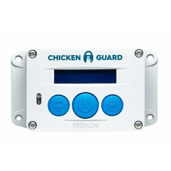 Chickenguard Premium Op Batterijen + Alu Luik En Rails - 23 × 34 Cm 3 Chickenguard Premium Op Batterijen + Alu Luik En Rails - 23 × 34 Cm