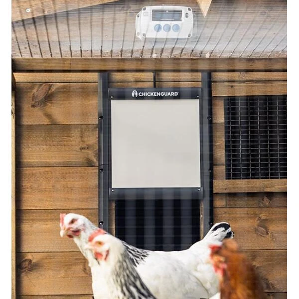 ChickenGuard Premium Automatische Deurwachter + Kippenhokdeur 7 ChickenGuard Premium Automatische Deurwachter + Kippenhokdeur - Afbeelding 5