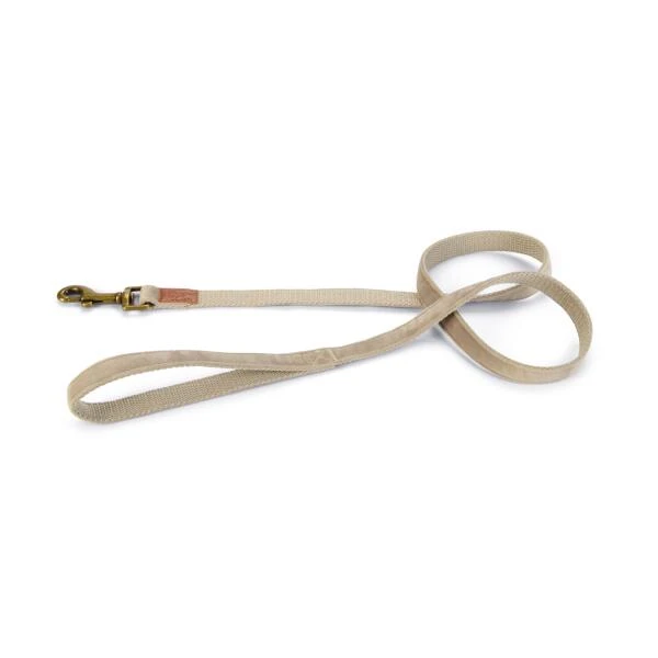 Hondenriem 'Velura' Fluweel Grijs 2 Cm - Designed By Lotte 3 Hondenriem 'Velura' Fluweel Grijs 2 Cm - Designed By Lotte