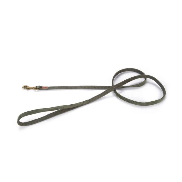 Hondenriem 'Velura' Fluweel Groen 1 Cm - Designed By Lotte 3 Hondenriem 'Velura' Fluweel Groen 1 Cm - Designed By Lotte