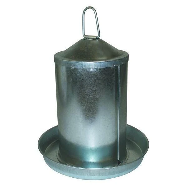 Drinkbak Pluimvee Gegalvaniseerd - 3 Liter 3 Drinkbak Pluimvee Gegalvaniseerd - 3 Liter