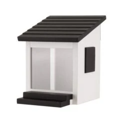 Eekhoornvoederhuisje Wit