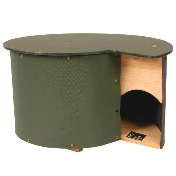 Egelhuis Halfrond Groen 3 Egelhuis Halfrond Groen