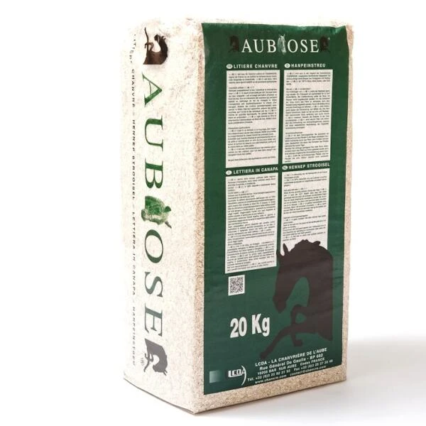 Hennep Strooisel Aubiose Bedding Pluimvee/duiven 20 Kg 4 Hennep Strooisel Aubiose Bedding Pluimvee/duiven 20 Kg - Afbeelding 2