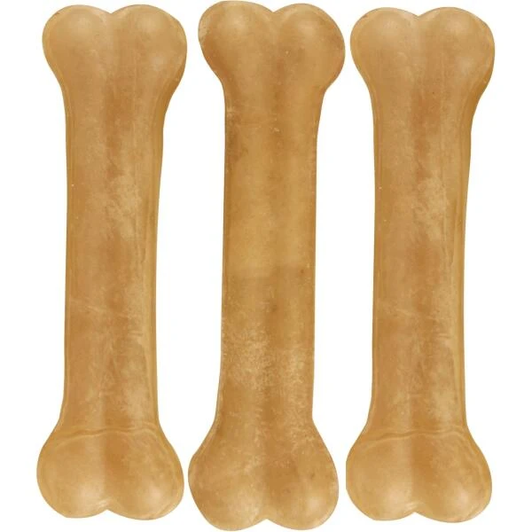Hondenbeen Runderhuid 16 Cm - Set Van 3 Stuks 3 Hondenbeen Runderhuid 16 Cm - Set Van 3 Stuks