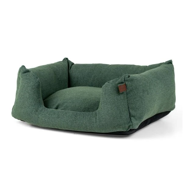 Hondenmand Fantail 'Snooze' 80 × 60 Cm - Botanical Green 3 Hondenmand Fantail 'Snooze' 80 × 60 Cm - Botanical Green