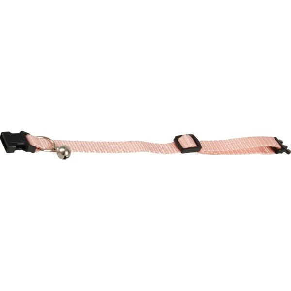 Kattenhalsband Met Belletje - Lichtroze 3 Kattenhalsband Met Belletje - Lichtroze