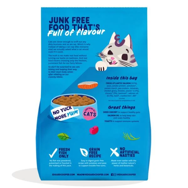 Edgard & Cooper Kattenvoer Adult Met Verse Zalm - 2 Kg 6 Edgard & Cooper Kattenvoer Adult Met Verse Zalm - 2 Kg - Afbeelding 4