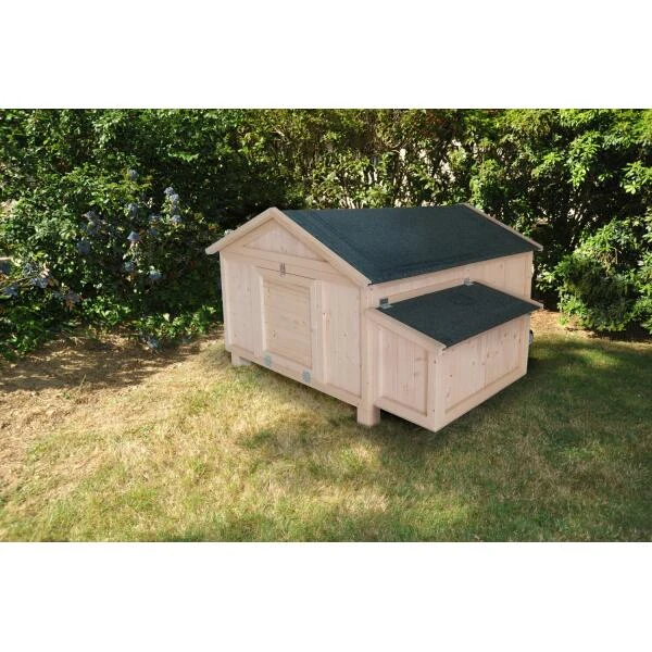 Kippenhok Cassie Mobile - Naturel - 1,5 M² 4 Kippenhok Cassie Mobile - Naturel - 1,5 M² - Afbeelding 2