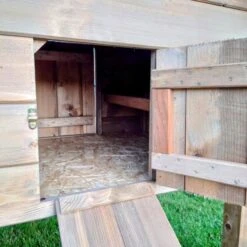 Kippenhok Sia - Chalet In Vurenhout Medium -Berühmt Tierbedarf Geschäft kippenhok chalet medium 1690790247 3 600