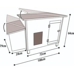 Kippenhok Ginger Grijs Voor 3 Kippen -Berühmt Tierbedarf Geschäft kippenhok ginger grijs voor 3 kippen 1569935686 1 600