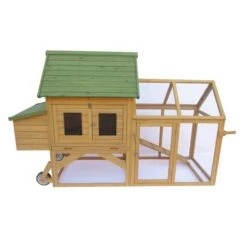 Kippenhok Irene Met Buitenren, Legnest En Overdekt Nachthok