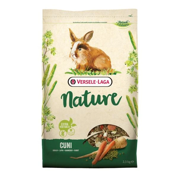 VERSELE-LAGA Nature Cuni Droogvoer - 2,3 Kg 3 VERSELE-LAGA Nature Cuni Droogvoer - 2,3 Kg