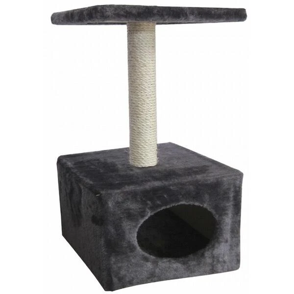 Krabpaal Classic Abey Grijs - 30 × 30 × 60 Cm 3 Krabpaal Classic Abey Grijs - 30 × 30 × 60 Cm