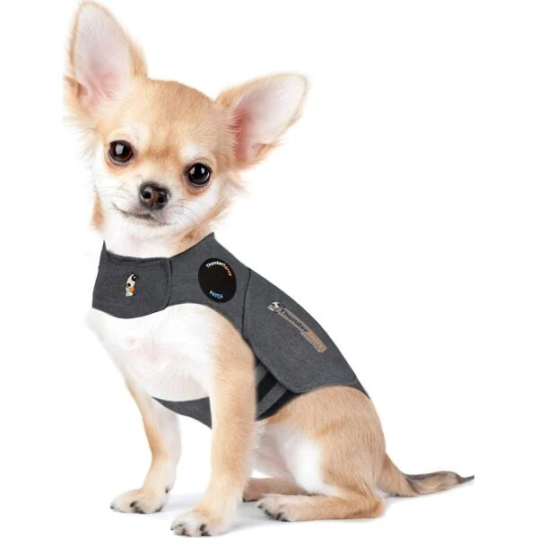 Thundershirt Antistress Voor Honden Grijs - XXS 3 Thundershirt Antistress Voor Honden Grijs - XXS
