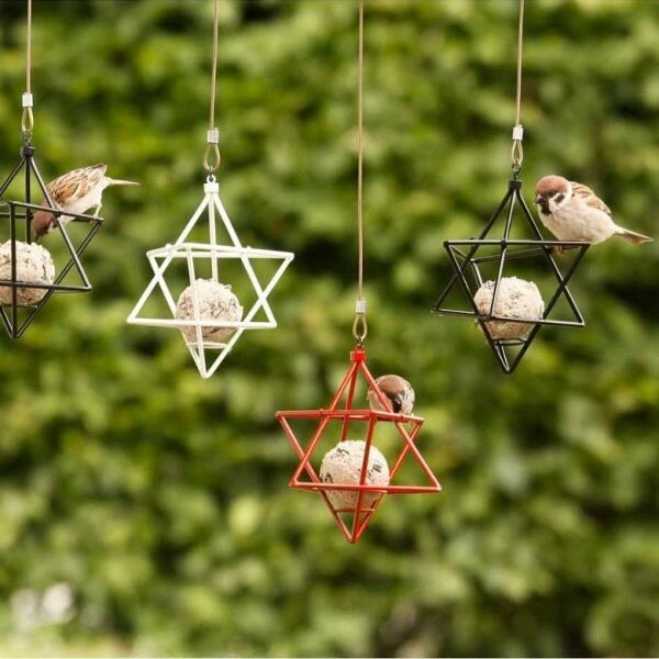 Vetbolhouder Ster - Wit 4 Vetbolhouder Ster - Wit - Afbeelding 2