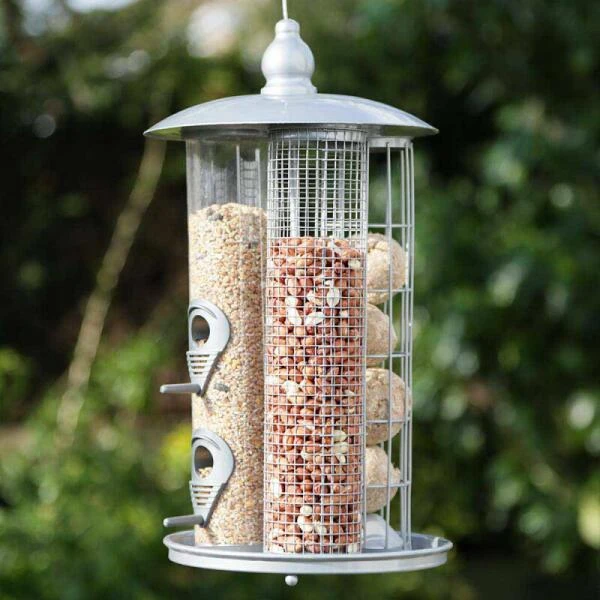 Vogelvoedersilo 3 In 1 DELUXE 3 Vogelvoedersilo 3 In 1 DELUXE