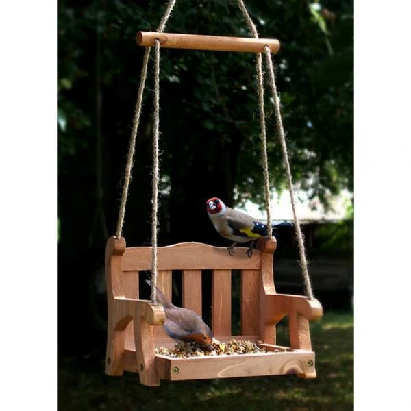 Voedertafel Schommelbank 4 Voedertafel Schommelbank - Afbeelding 2