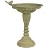 ESSCHERT DESIGN Vogelbad Aged Metal - Ø 24 × 35 Cm -Berühmt Tierbedarf Geschäft vogelbad aged metal 1484066439 1 600