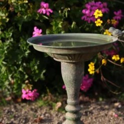 ESSCHERT DESIGN Vogelbad Aged Metal - Ø 24 × 35 Cm 7 ESSCHERT DESIGN Vogelbad Aged Metal - Ø 24 × 35 Cm -Berühmt Tierbedarf Geschäft vogelbad aged metal 1660120410 3 600