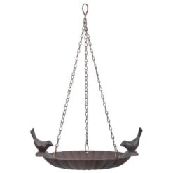ESSCHERT DESIGN Vogelbad Ovaal Hangend - Gietijzer 7 ESSCHERT DESIGN Vogelbad Ovaal Hangend - Gietijzer -Berühmt Tierbedarf Geschäft vogelbad ovaal hangend gietijzer 1484066481 1 600