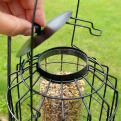 Zadenvoedersilo Kleine Vogels - Zwart -Berühmt Tierbedarf Geschäft zaadvoedersilo voor kleine vogels 1565956077 3 600