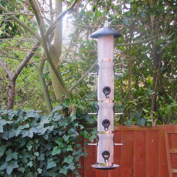 Zadenvoedersilo XXL - Metaal 4 Zadenvoedersilo XXL - Metaal - Afbeelding 2